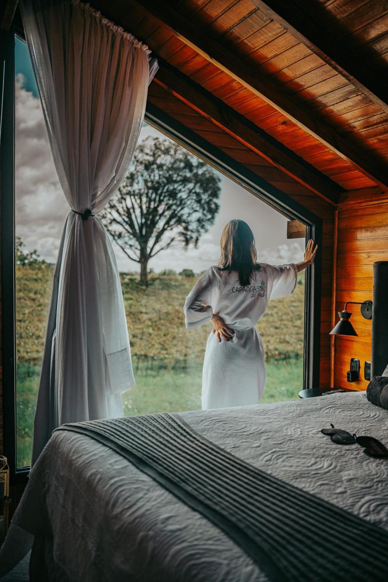 Capanna Del Vale - Um Refugio No Vale Dos Vinhedos Com Experiencia Exclusiva De Degustacao Na Vinicola Dom Candido Bento Gonçalves Exterior foto