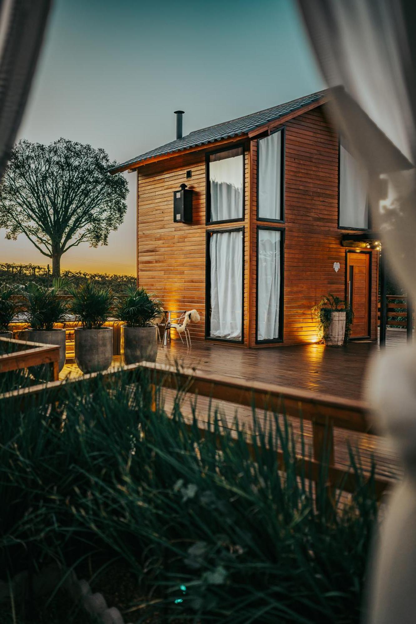 Capanna Del Vale - Um Refugio No Vale Dos Vinhedos Com Experiencia Exclusiva De Degustacao Na Vinicola Dom Candido Bento Gonçalves Exterior foto
