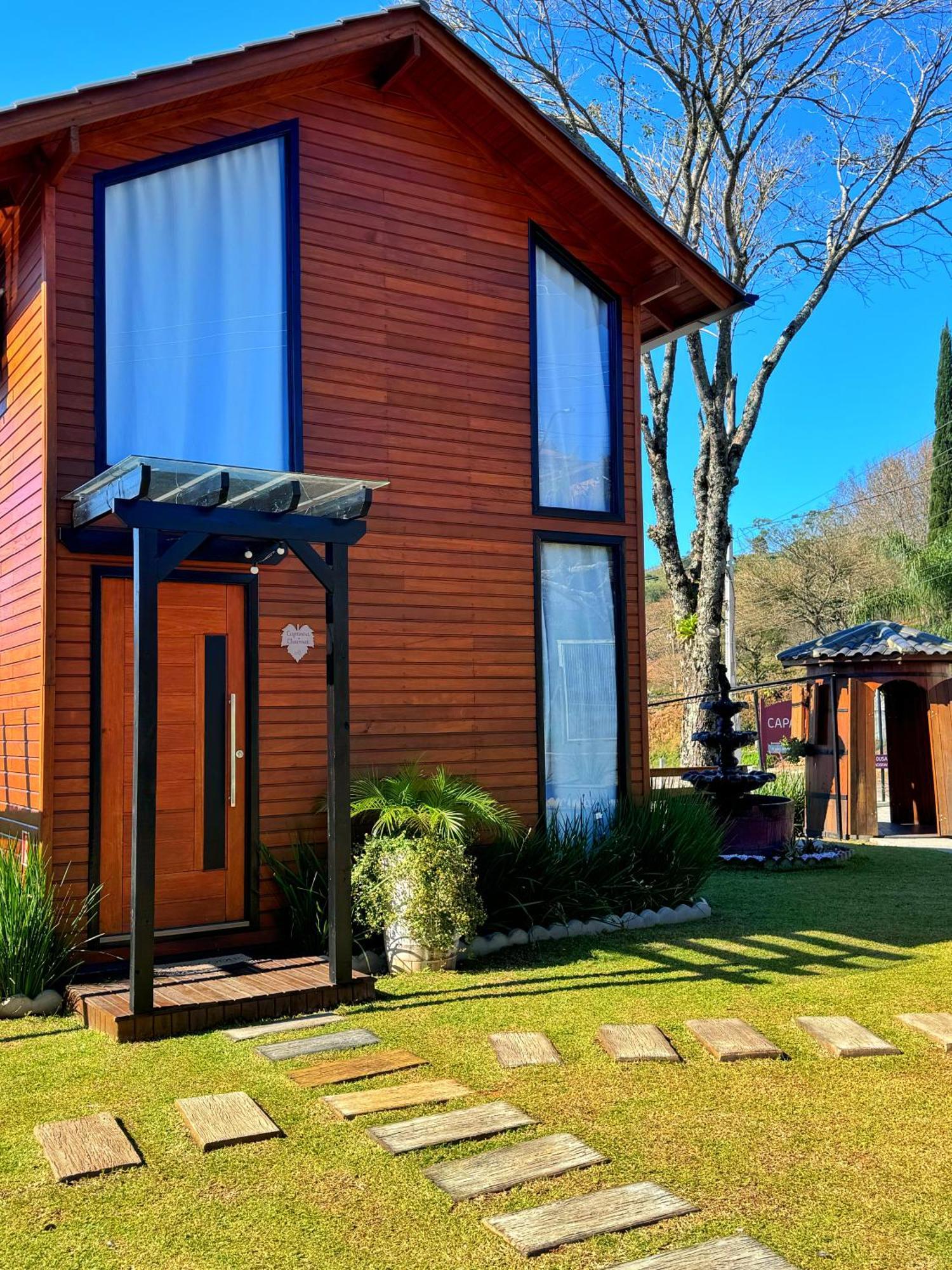 Capanna Del Vale - Um Refugio No Vale Dos Vinhedos Com Experiencia Exclusiva De Degustacao Na Vinicola Dom Candido Bento Gonçalves Exterior foto