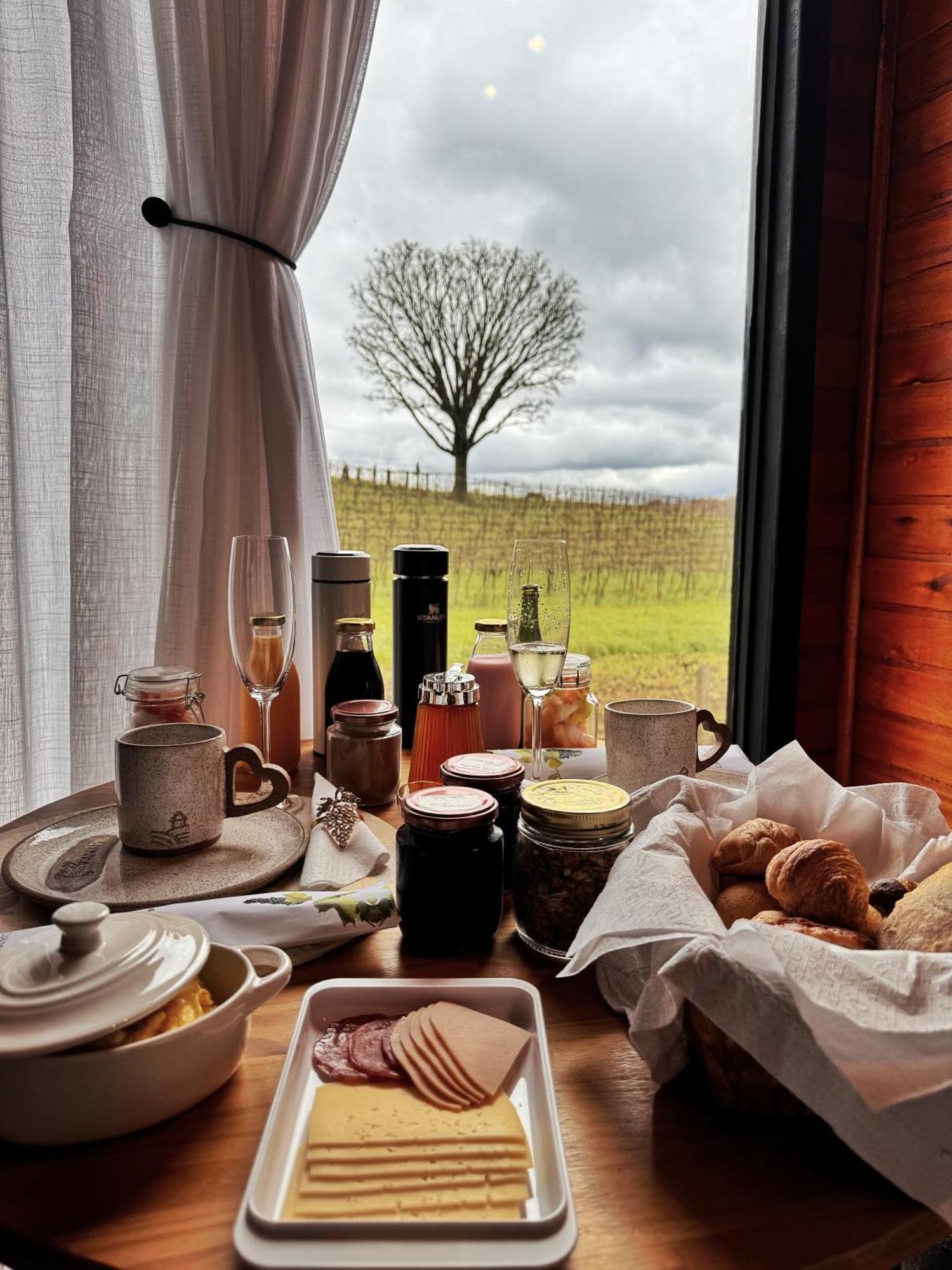 Capanna Del Vale - Um Refugio No Vale Dos Vinhedos Com Experiencia Exclusiva De Degustacao Na Vinicola Dom Candido Bento Gonçalves Exterior foto