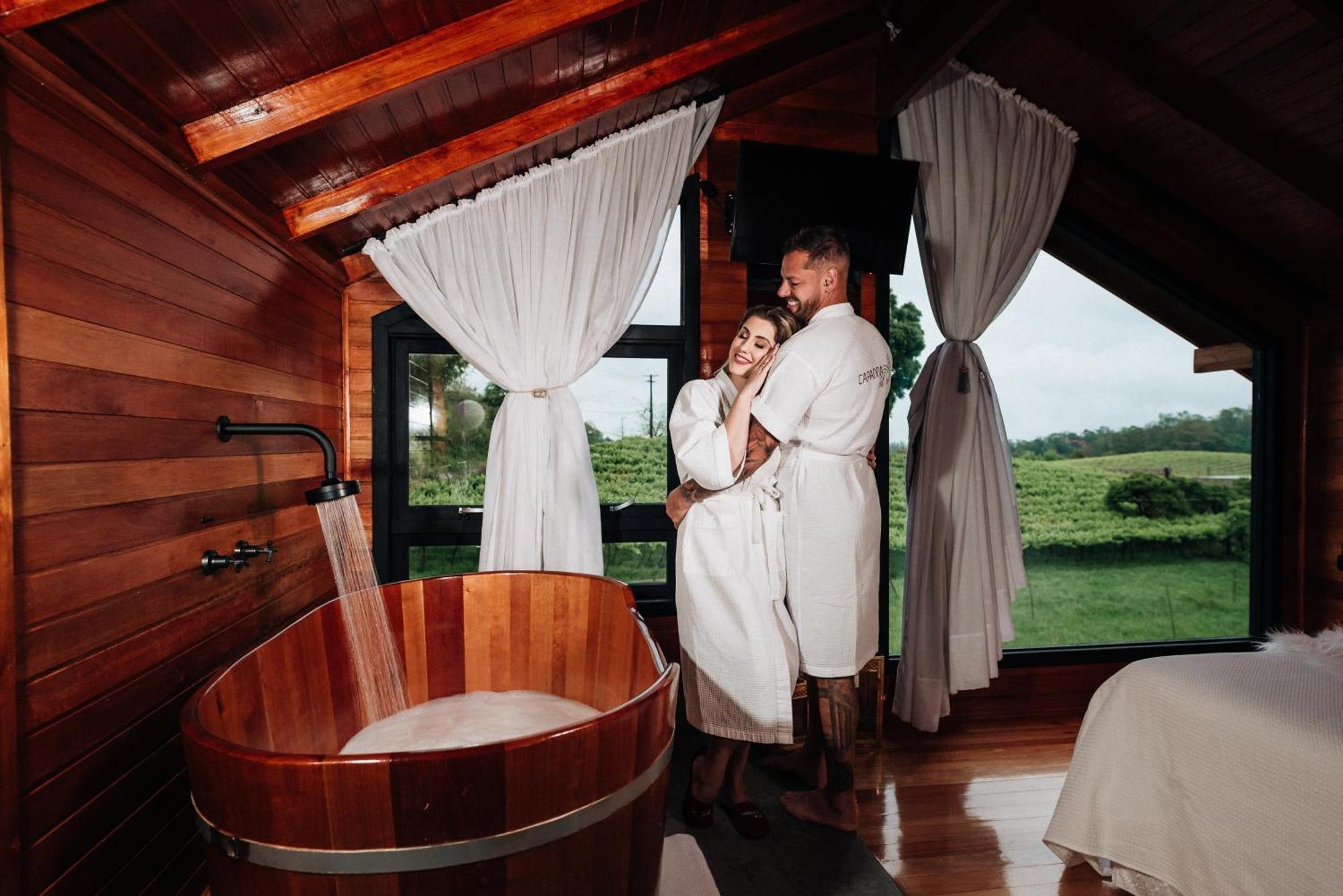 Capanna Del Vale - Um Refugio No Vale Dos Vinhedos Com Experiencia Exclusiva De Degustacao Na Vinicola Dom Candido Bento Gonçalves Exterior foto